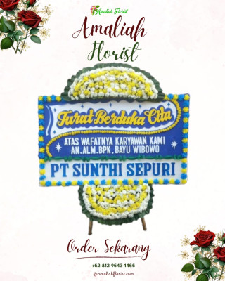 Papan Bunga Duka di Siwalan